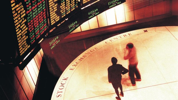 The ASX is volatile, taking its lead from concerns about global growth.