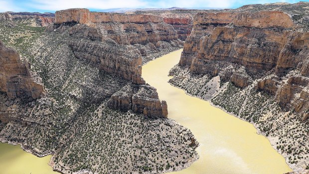 Bighorn Canyon, the third largest in the US.