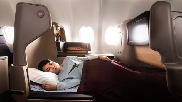 The A330 "Business Suites" recline to a fully flat bed and gives direct aisle access for every passenger with a a 1-2-1 layout. 