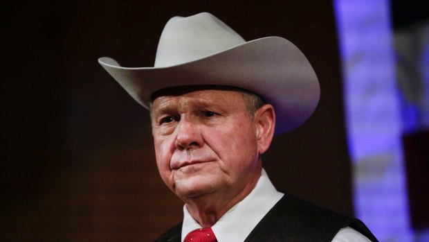 Former Alabama Chief Justice and U.S. Senate candidate Roy Moore. 