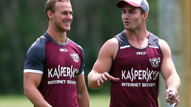 Head-scratcher: Kieran Foran's devout allegiance to Brad Arthur has perplexed Manly.