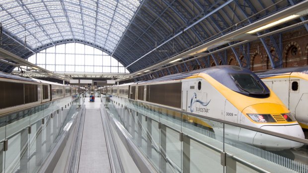 Taking a Eurostar train from London to Paris saves you 2½ hours compared to flying.