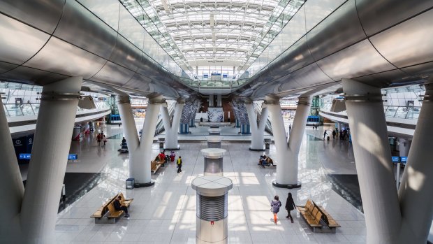 Incheon International Airport Station.