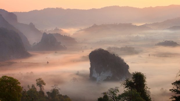 Phrae and Nan are found in north-east Thailand.