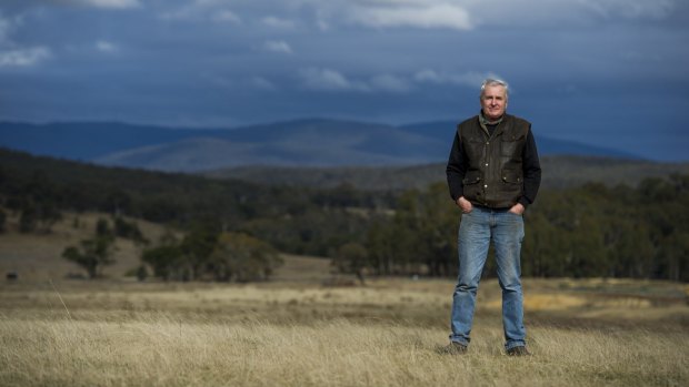 Rob Gordon is subdividing a big portion of his historic property into 40-hectare lots to meet demand for hobby farms.
