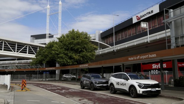 Melbourne Airport has justified moving its taxi ranks to create a new pick-up area for ride-share services.