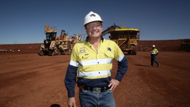 Fortescue Metals chairman Andrew Forrest. At current iron ore prices of about $US49 a tonne, Fortescue is right on the edge of losses, if not in the red.