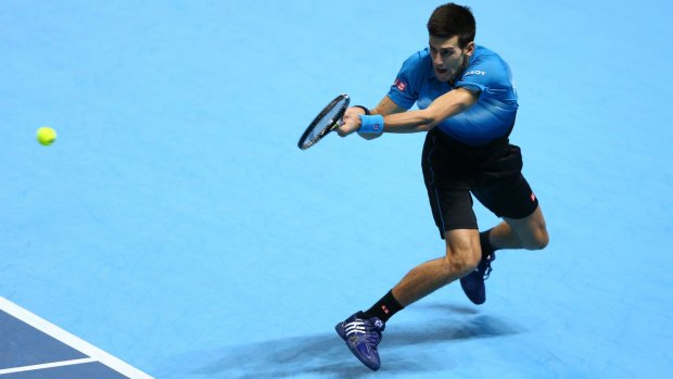 There were no signs of any Djokovic slip ups against Federer.
