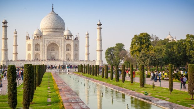 India's Taj Mahal was commissioned by Mughal emperor Shah Jahan in 1632 as a what?