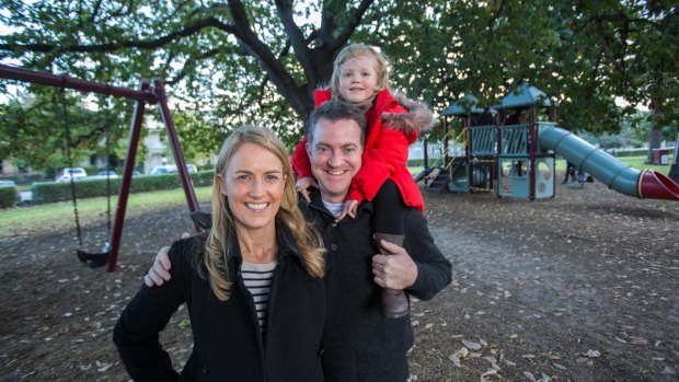 Whole Kids founders Monica and James Meldrum, with daughter Chloe.