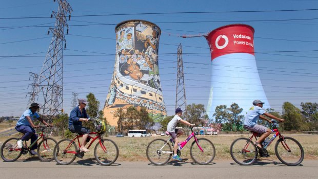 Orlando Towers were once part of a coal-fired power plant. They are now used for concerts and adventure sports. 