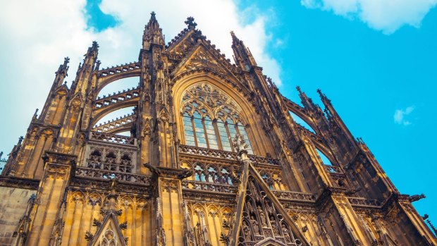 World Heritage listed: Cologne Cathedral is a Roman Catholic Gothic cathedral.