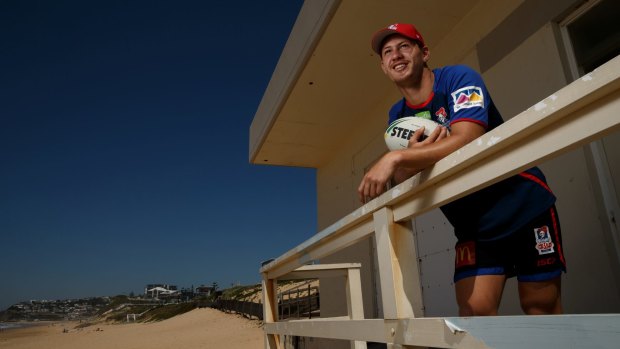 Beached as: Kayln Ponga raised a few eyebrows after signing a lucrative deal with the Newcastle Knights despite relatively little experience.