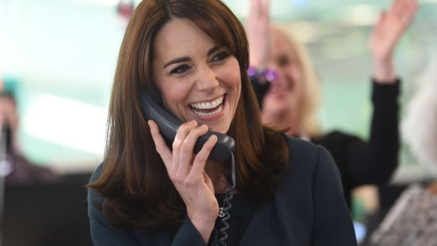 Kate helped bring in money for charity by closing trades over the phone.