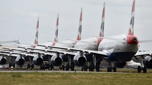 Thousands of flights around the world have been cancelled due to the COVID-19 outbreak.