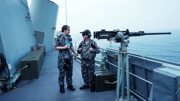 Commanding officer Ivan Ingham says HMAS Perth (I) and today's ship are closely linked via a shared sense of identity.