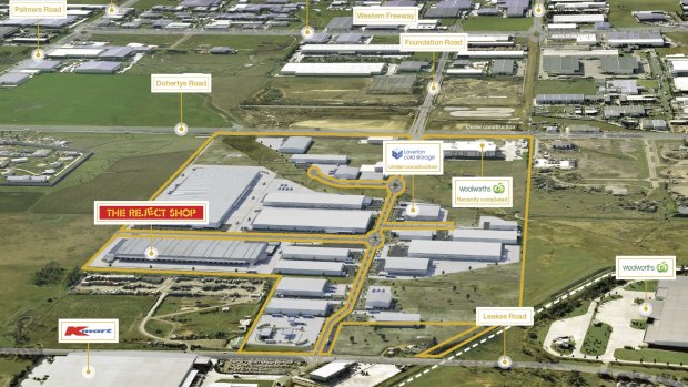 Charter Hall has reached a deal with The Reject Shop to develop a facility at the Drystone estate in Melbourne's Laverton North.
