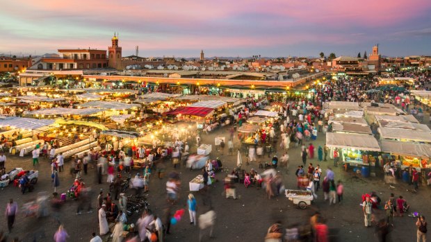 Marrakesh, Morocco. Despite the country's popularity as a tourist destination, it has one of the worst reputations in the world. 