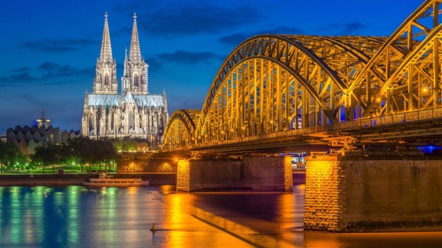 Cologne on the Rhine River with Tauck Cologne Cathedral.