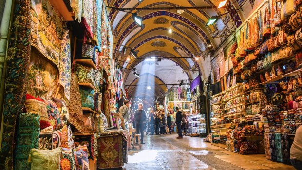 Construction on Istanbul's Grand Bazaar began more than 500 years ago.