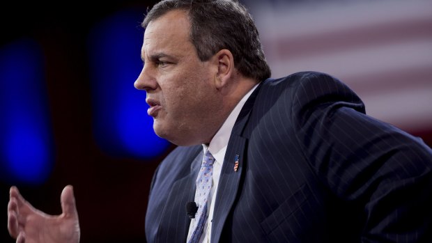 Chris Christie, governor of New Jersey at the Conservative Political Action Conference.