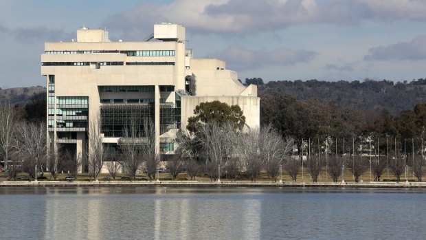 The High Court of Australia, another favourite Canberra building of Catherine Townsend.