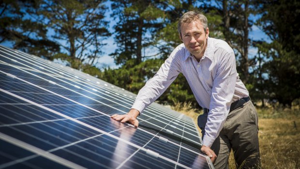 Power to the people: Reposit Power's Luke Osborne says GridCredit allows consumers to store their solar energy and sell it back to the grid.