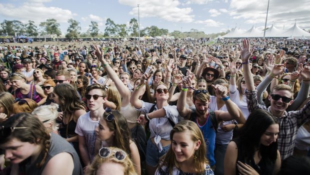 Last year's Groovin The Moo in Canberra.