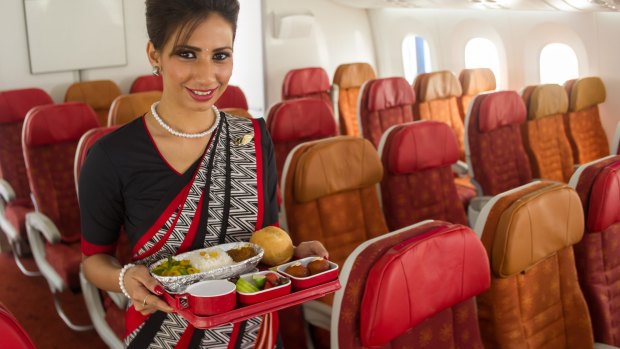 Air India will only be serving vegetarian food on domestic flights.