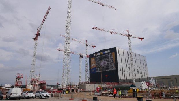 The ITER nuclear fusion project in Provence.