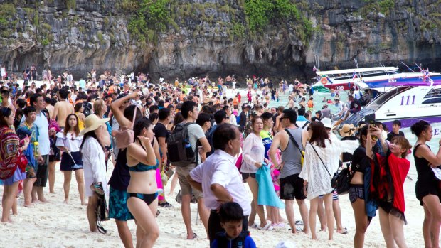 Thailand has become one of the most popular destinations for Chinese tourists.