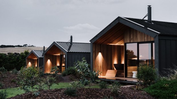 Five Acres luxury cabins on Phillip Island, Victoria.