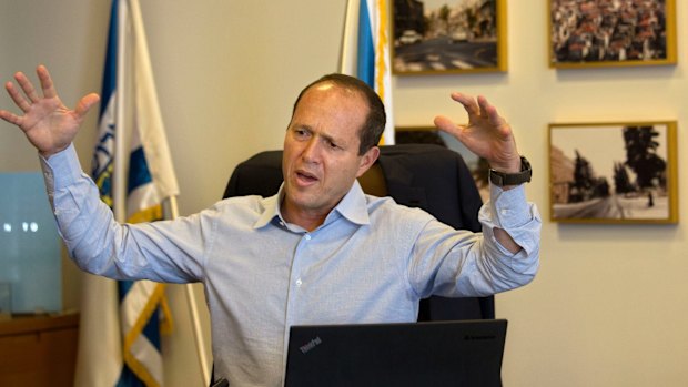 Jerusalem's Israeli mayor Nir Barkat had expressed the hope that Donald Trump would move Washington's embassy in Israel to his city.