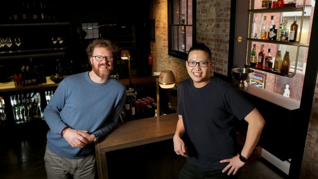Lee Ho Fook business partners David Mackintosh and Victor Liong have introduced a 15 per cent surcharge on Sundays. 
