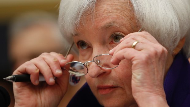 Federal Reserve board chairwoman Janet Yellen.