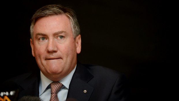 Eddie McGuire: "These clubs who sack their coaches when they are contracted and come out of nowhere and disrupt our football department plans, which were well in place ... put it this way, we look forward to having a chat with a few people."