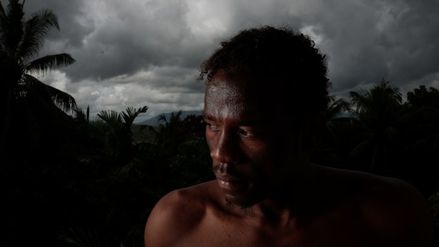 Abdul Aziz Adam, 24, from Sudan, has been on Manus Island for nearly four years. 