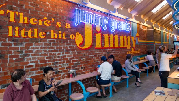 A Jimmy Grants souvlaki bar is among the tenants at Eastland.