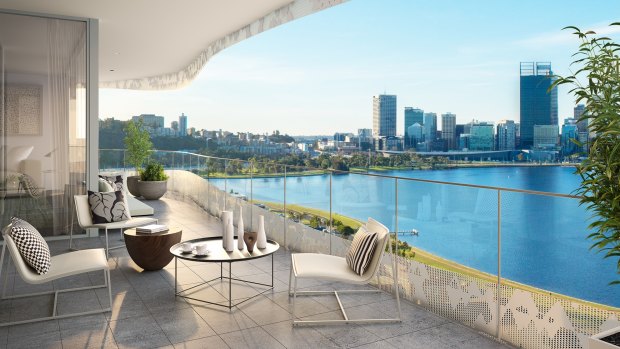 Lumiere was 60 per cent sold within three weeks of its launch, highlighting demand for high-end apartments in Perth.