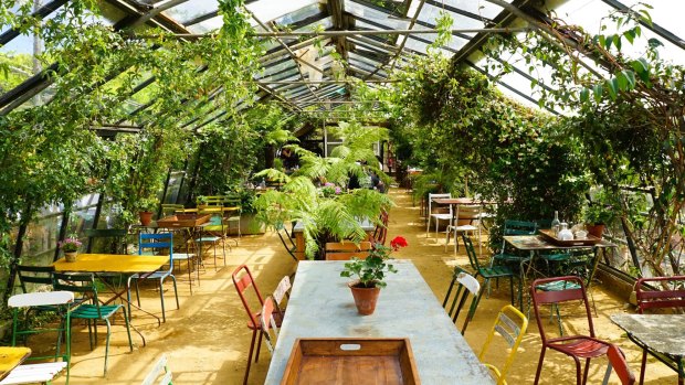 The Petersham Nurseries Cafe, London. Expect to pick up on some gardening advice.