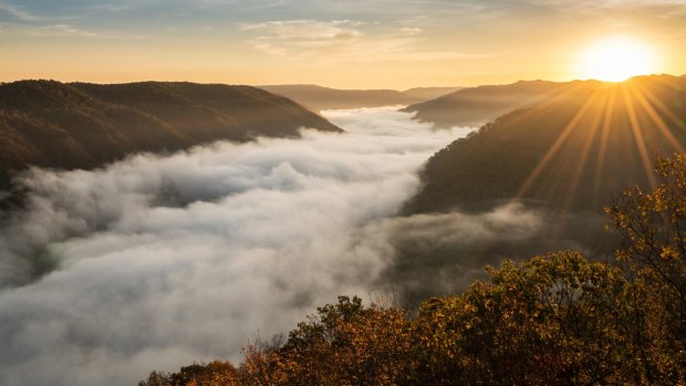 America's newest national park, New River Gorge.
