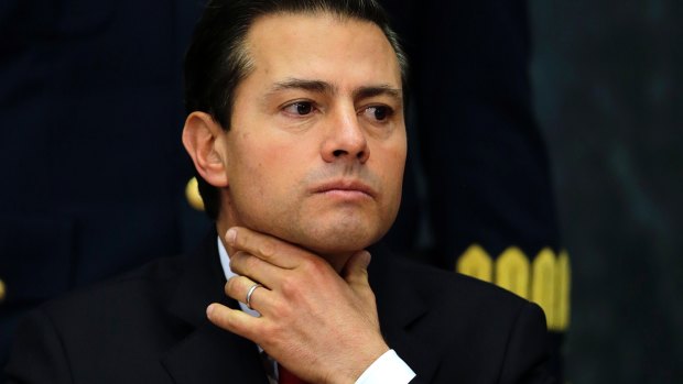 Mexican President Enrique Pena Nieto.