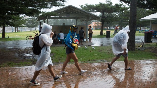 Rain and possible storms are predicted for Sydney on Christmas Day.