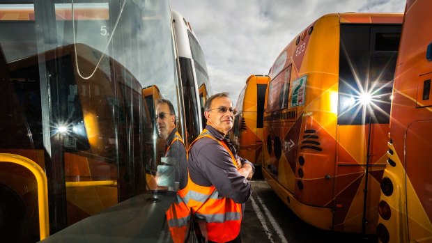 Unless buses are given priority on Melbourne's roads, drivers like Charles Lablache can do little to ensure a reliable and regular service.