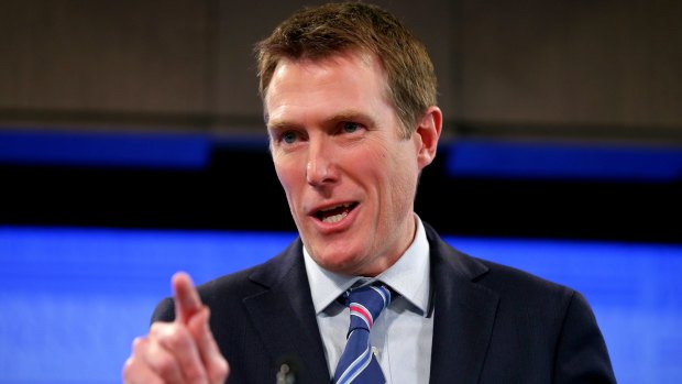 Minister for Social Services Christian Porter has been dubbed leader of the 'Canberra Six'.