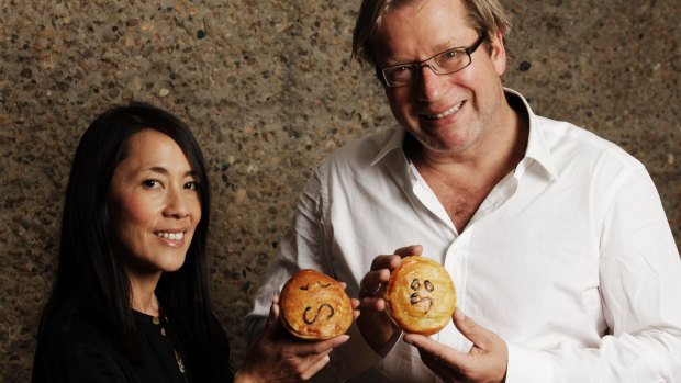 Pie Face founders Betty Fong and Wayne Homschek.