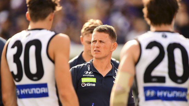 It was a day of rejoicing for Carlton coach Brendon Bolton.