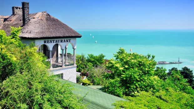 Lake Balaton in Hungary it is the largest lake in Central Europe.