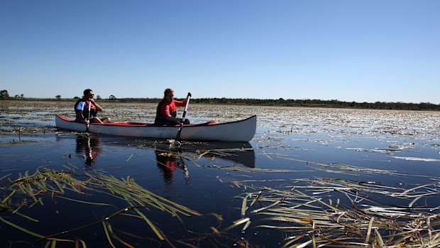 Lake Condah in south-west Victoria.