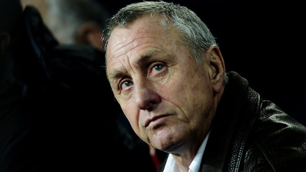 Remembered: Johan Cruyff was remembered with a minute applause in the friendly between France and the Netherlands.